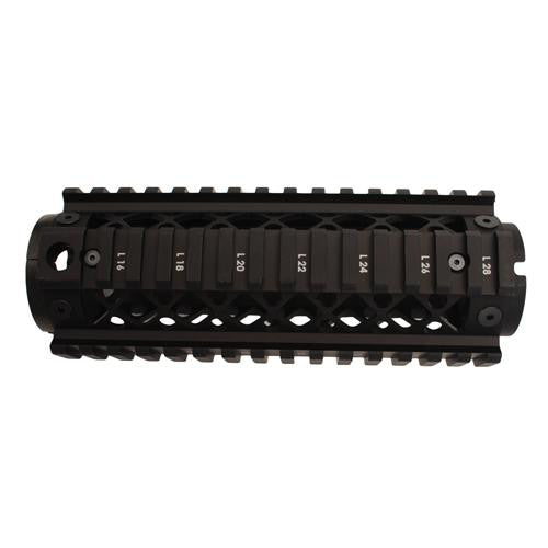 AR15 Carbine Length Quad Rail Forend 2 Piece