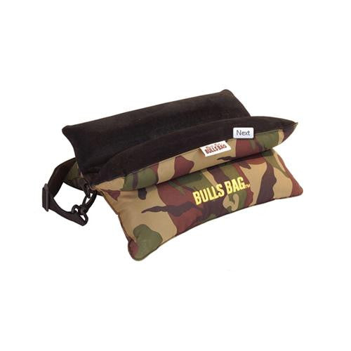 Bench Rest Poly-Sued w-Carry Strap, 15" - Camo