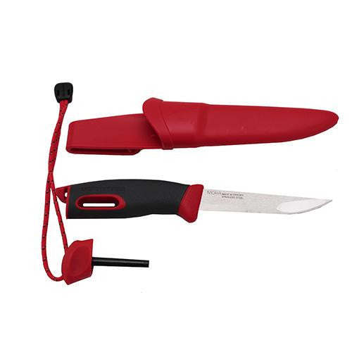 Swedish FireKnife w-Firesteel - Red