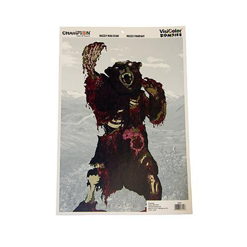 Zombie Targets - Visicolor, Bulk Pack, Kodiak Bear