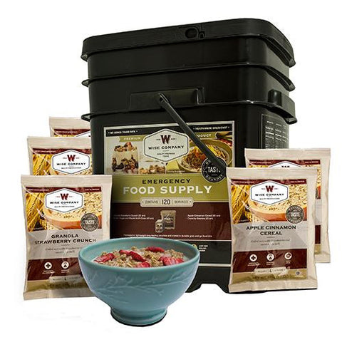 Grab and Go Bucket - Breakfast Only, 120 Servings