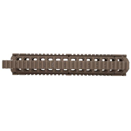 Rifle Length Enhanced Drop-In Battle Rail, 12" - Flat Dark Earth