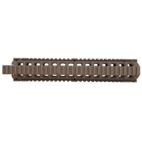 Rifle Length Enhanced Drop-In Battle Rail, 12" - Flat Dark Earth