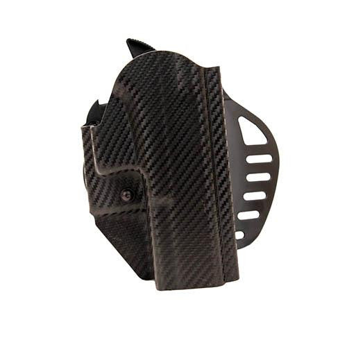 Powerspeed ARS Stage 1 CarbonFiber Weave Holster - C10, Glock 20, 21, Right Hand