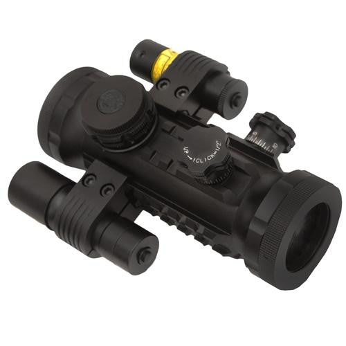 30mm Tact Red Dot w-Laser-Light