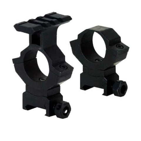 STS Tactical Adjustable Height 5-8" Weaver Rings - Aluminum