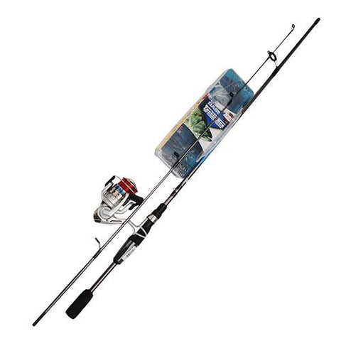 Ready Tackle Spinning Combo - 6' Length, 5.3: Gear Ratio, 1 Bearing, Medium-Light Action