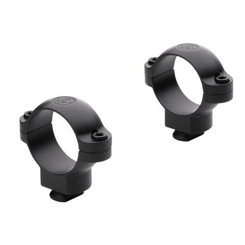 Dual Dovetail 1" Rings - Super High, Matte Black