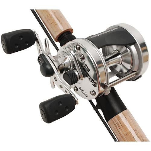 Ambassadeur S Casting Combo - 6501, 5.1:1 Gear Ratio, 11 lb Max Drag, 8'6" 2pc Rod, Medium Power, Left Hand