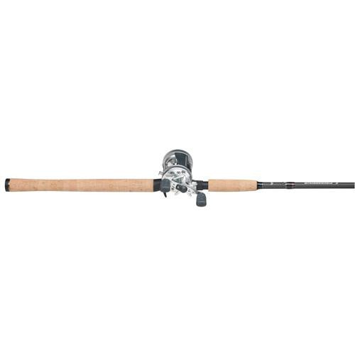 Ambassadeur S Casting Combo - 6500, 5.1:1 Gear Ratio, 11 lb Max Drag, 8'6" 2pc Rod, Medium-Heavy Power, RH