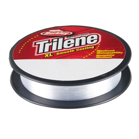 Trilene XL Monofilament Service Spool - 110 Yards, 0.009" Diameter, 6 lb Breaking Strength, Fluorescent Clear-Blue