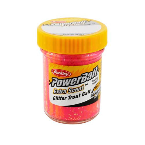 PowerBait Glitter Trout Dough Bait - Sherbet