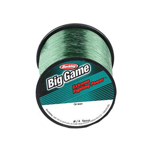 Trilene Big Game Monofilament Line Spool - 900 Yards, 0.015" Diameter, 15 lb Breaking Strength, Green