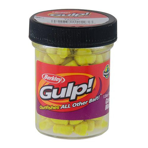 Gulp! Corn Soft Bait, 1-4" Length, Yellow