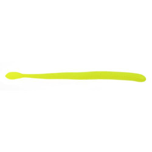 Gulp! Nightcrawler Soft Bait - 6"  Length, Chartreuse, Per 10