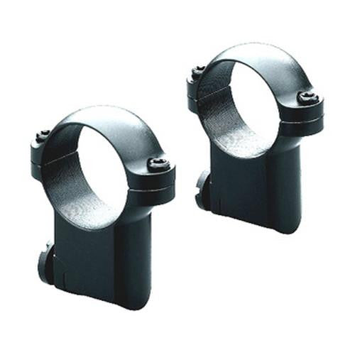 Ruger #1 & 77-22 Ring Mounts - 1" High Matte Black