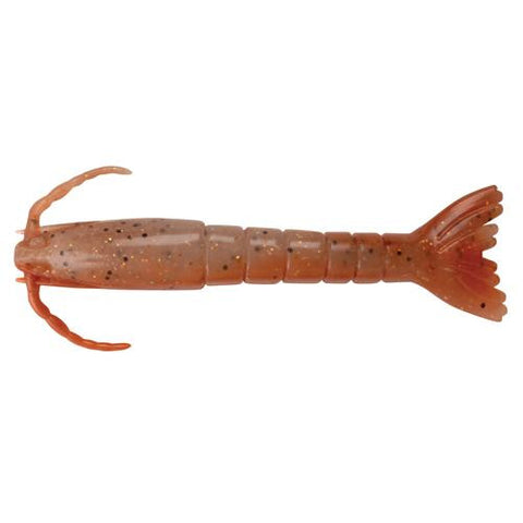 Gulp! Shrimp Soft Bait - 3" Length, New Penny, Per 6