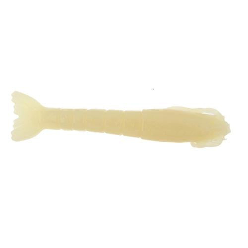 Gulp! Shrimp Soft Bait - 4" Length, Glow, Per 4