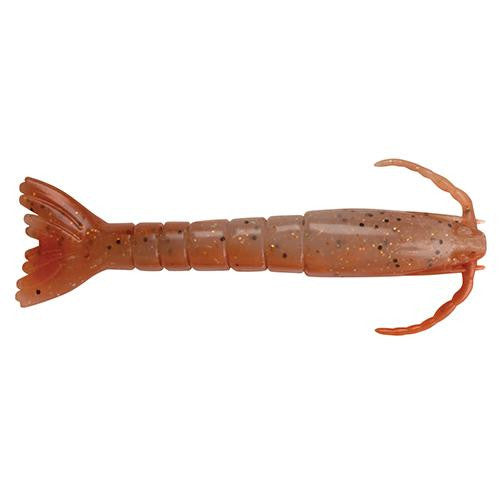 Gulp! Alive! Shrimp Soft Bait - 4" Length, New Penny