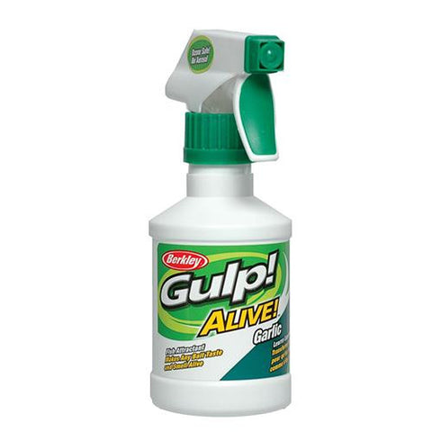 Gulp! Alive! Spray Attractant - Garlic, 8 oz Spray Bottle