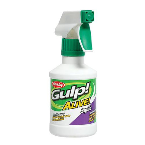 Gulp! Alive! Spray Attractant - Squid, 8 oz Spray Bottle