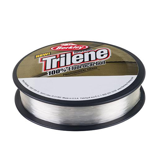 Trilene 100% Fluorocarbon Professional Grade Line Spool - 110 Yards, 0.010" Diameter, 6 lbs, Breaking Strength, Clear