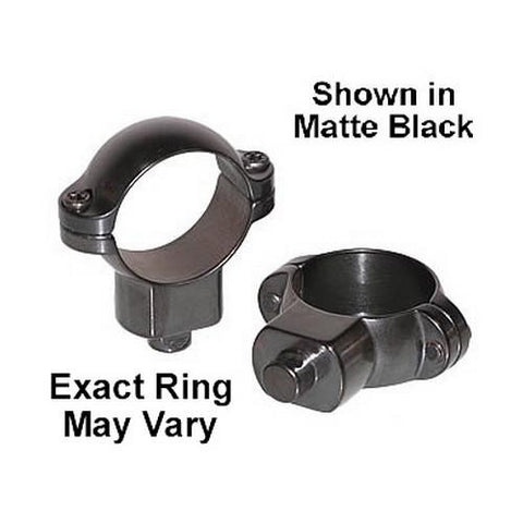 Quick Release 1" Rings - High Matte Black