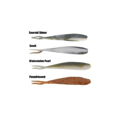 Gulp! Alive! Minnow Assortment Soft Bait, 3" Natural, Assorted Colors