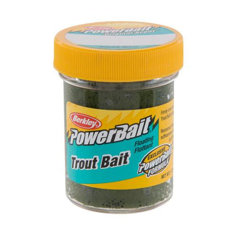 PowerBait Trout Dough Bait - Green Pumpkin Scent-Flavor