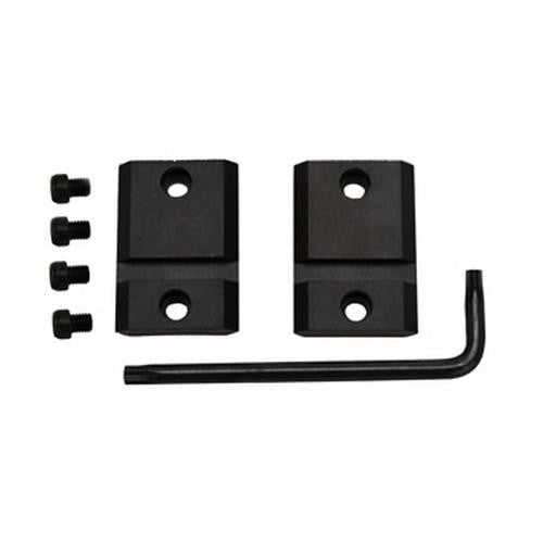 Quick Release Weaver-Style 2 Piece Base - A-Bolt Matte Black