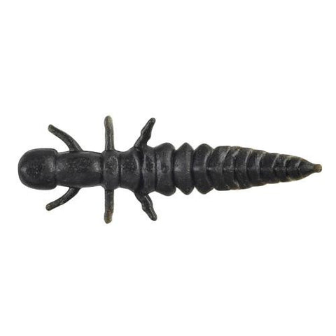 Gulp! Alive! Hellgramite Soft Bait - 1 1-2" Length, Black