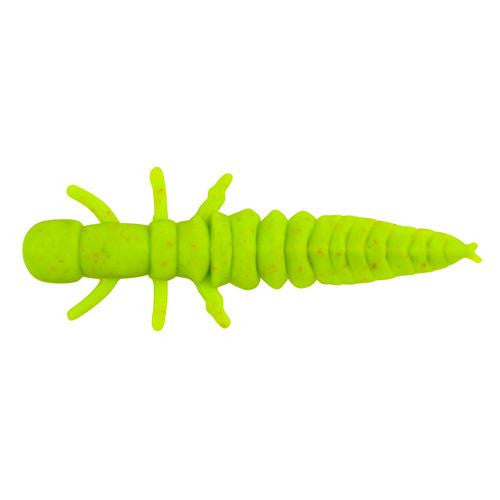 Gulp! Alive! Hellgramite Soft Bait - 1 1-2" Length, Chartreuse