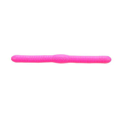 Gulp! Fat Floating Trout Worm Soft Bait - 2" Length, Bubblegum, Per 10