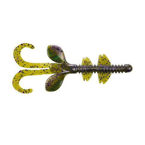 Havoc Hawk Hawg Soft Bait - 5" Length, Smoky Green Pumpkin, Per 8