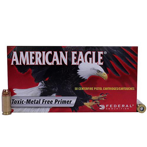 40 Smith & Wesson - American Eagle, 180 Grains, Total Metal Jacket, Per 50