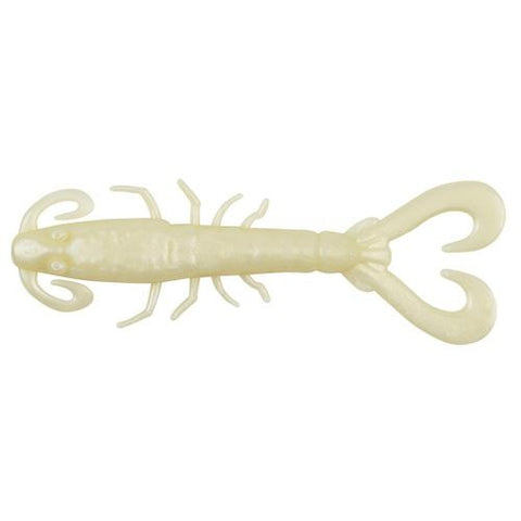 Gulp! Mantis Shrimp Soft Bait - 3" Length, Pearl White, Per 6