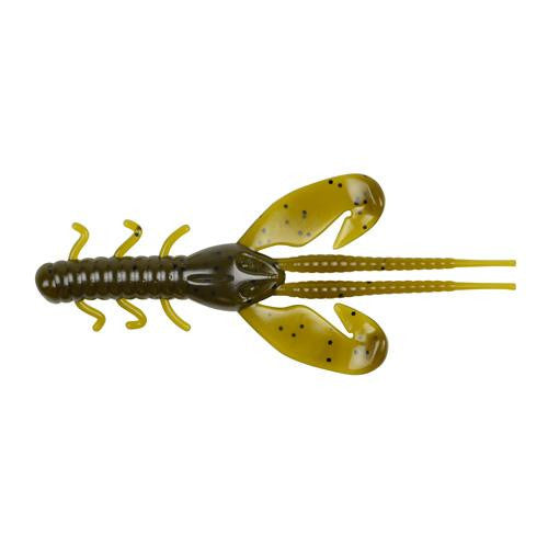 Havoc Rocket Craw Soft Bait - 4" Length, Green Pumpkin, Per 8