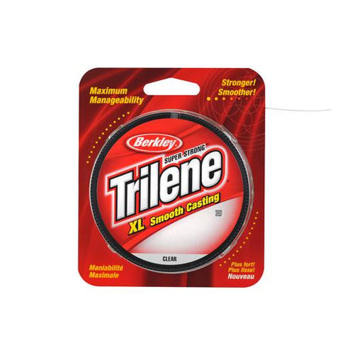 Trilene XL Monofilament Line Spool - 330 Yards, 0.009" Diameter, 6 lb Breaking Strength, Clear