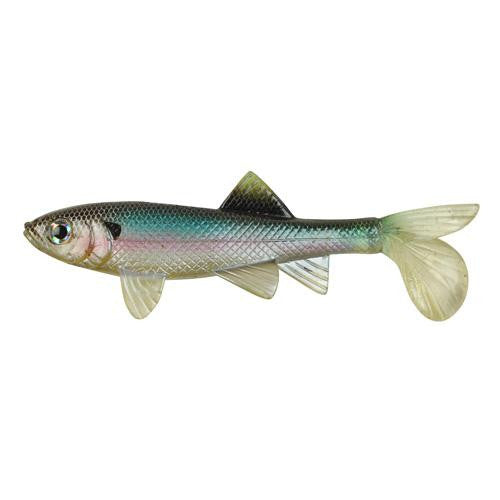 Havoc Sick Fish Soft Bait - 4" Length, Ghost Minnow, Per 2