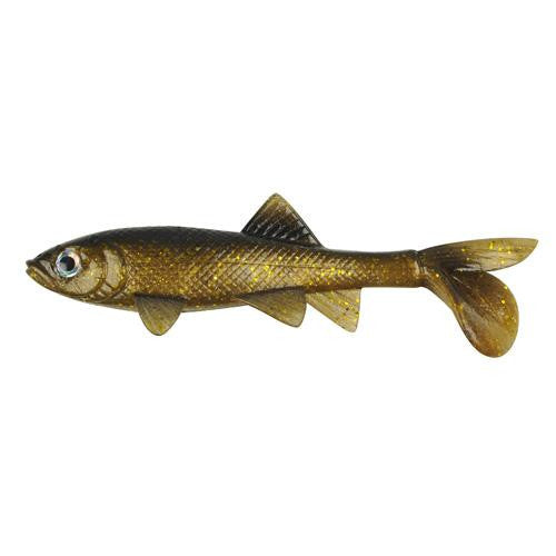 Havoc Sick Fish Soft Bait - 4" Length, Gold Nugget, Per 2