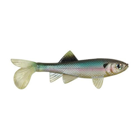 Havoc Sick Fish Soft Bait - Junior, 3" Length, Ghost Minnow, Per 5