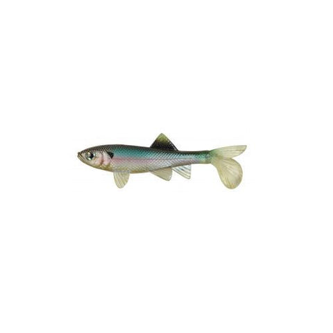 Havoc Papa Sick Fish Soft Bait - 5 1-2" Length, Ghost Minnow, Per 1