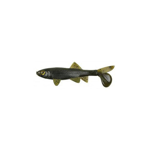 Havoc Papa Sick Fish Soft Bait - 5 1-2" Length, Green Pumpkin, Per 1