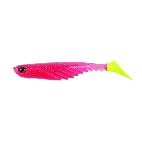 PowerBait Ripple Shad Soft Bait - 3 1-2" Length, Louisiana Purple, Per 7