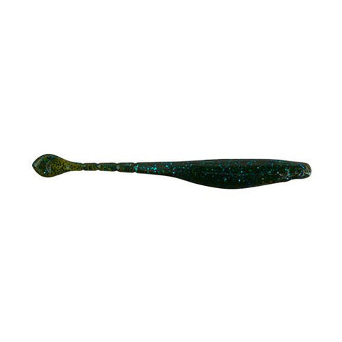 Havoc The Jerk Soft Bait - 5" Length, Green Pumpkin Blue, Per 10