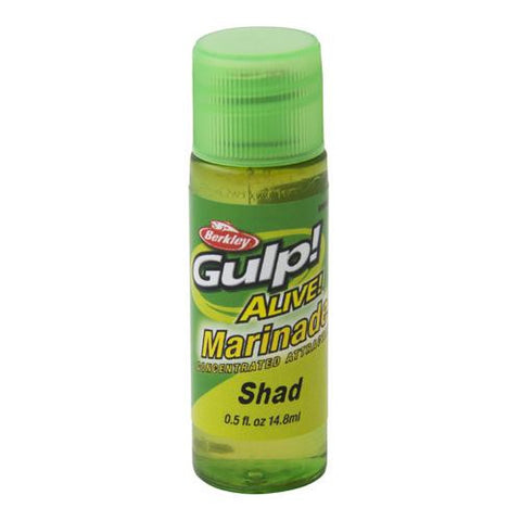 Gulp! Alive! Marinade Attractant - Shad Scent-Flavor, 1-2 oz Bottle