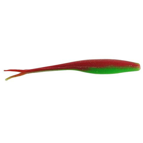 Gulp! Alive! Jerk Shad Soft Bait - 5" Length, Nuclear Chicken