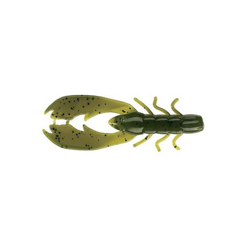 Powerbait Chigger Craw Soft Bait - 3" Length, Black Blue Fleck, Per 10