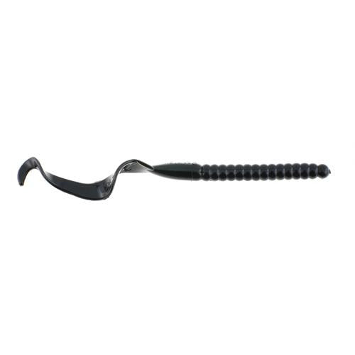 PowerBait Power Worm Soft Bait - 7" Length, Black, Per 13