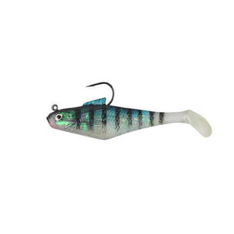 PowerBait Swim Shad Soft Bait - 5" Length, Bluegill, Per 3